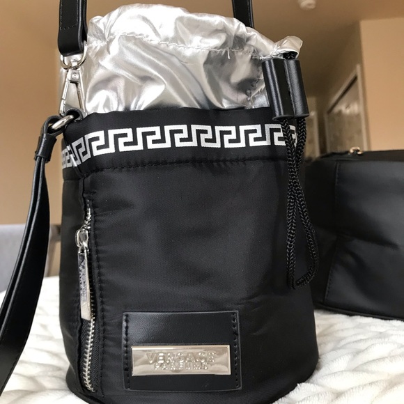 Versace Parfum Backpack And Crossbody Bucket Bag Wristlet, Both NWOT - Picture 6 of 16